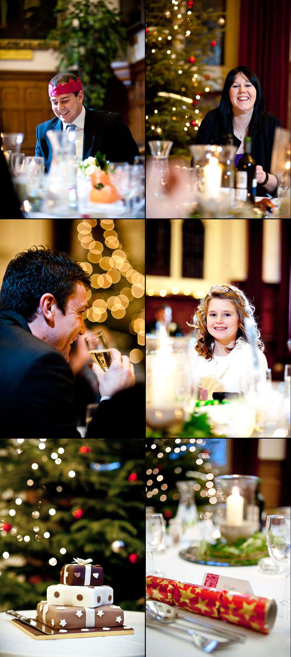 Christmas wedding in Winchester